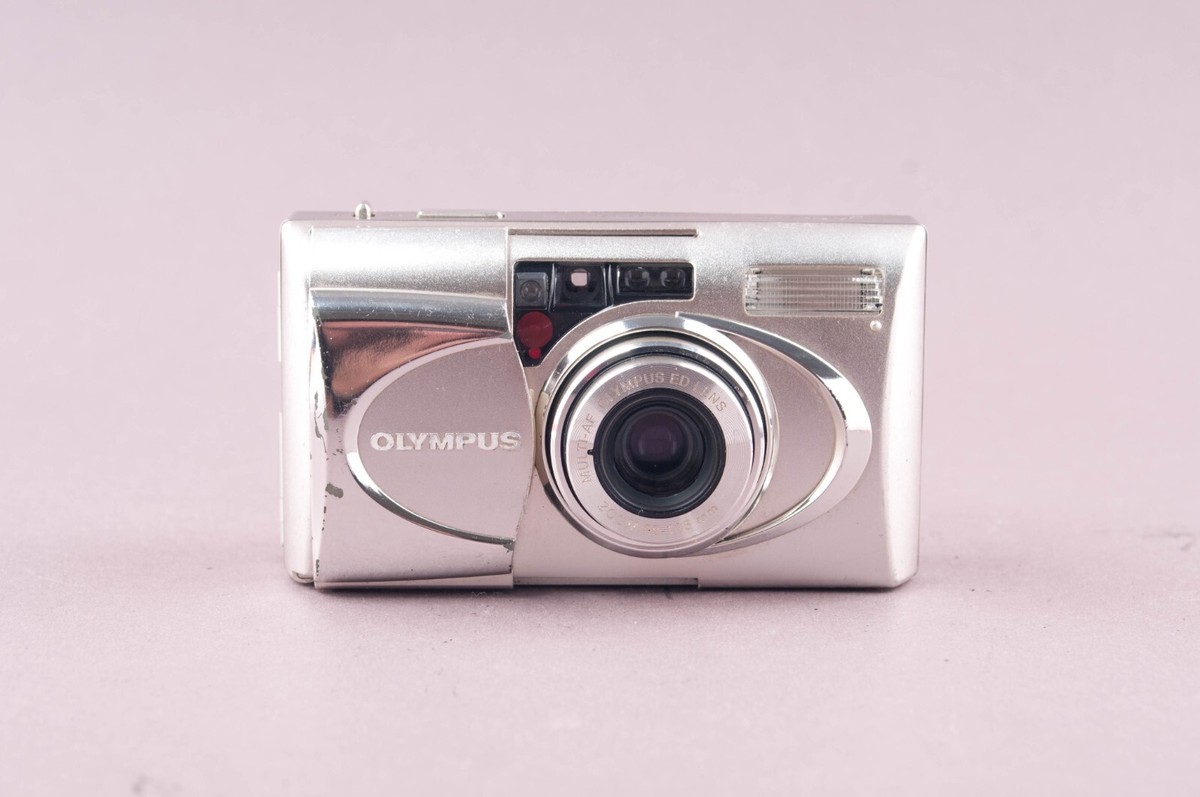 Olympus MJU V Quartz Date 35mm Point & Shoot Film Camera | eBay
