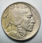 1913  TYPE 1  BUFFALO NICKEL  AU +  #2275
