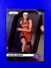 2024 Panini WNBA Prizm Basketball Aaliyah Edwards Base RC #142 Mystics