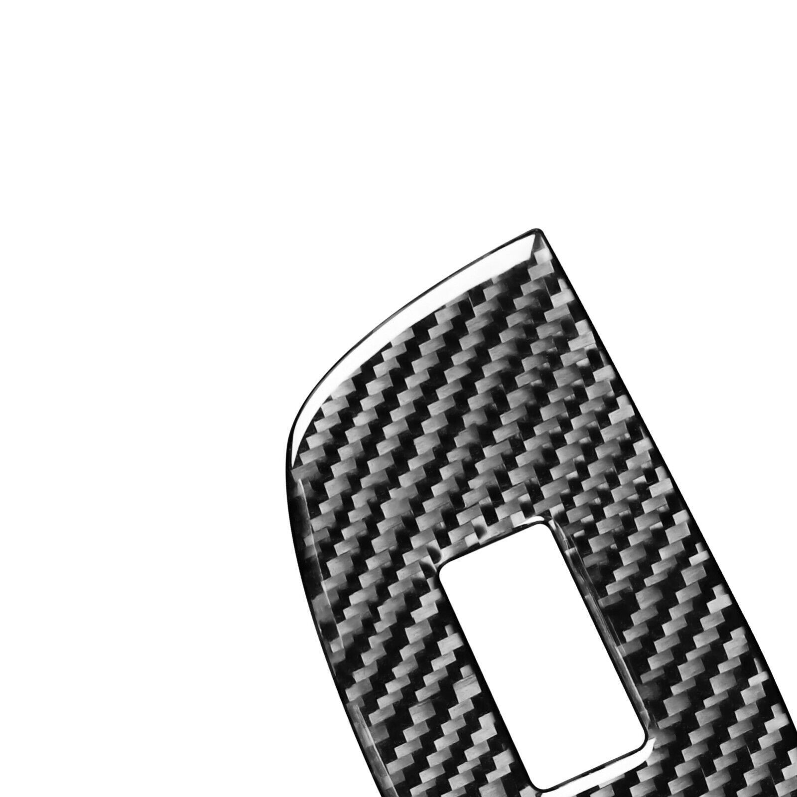 7Pcs Real Carbon Fiber Window Lift Switch Panel Cover For Mazda 3 Axela 2020-24