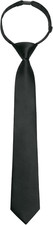 Boys Ties Solid Color Pre-Tied Kids Necktie for Age 8-12 Adjustable Woven Formal