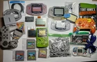 Vintage Mixed Video Games Lot untested and broken parts GBC GBA DMG Wii PS1