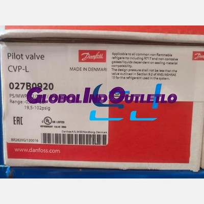 Brand new DANFOSS CVP-L 027B0920 Constant Pressure Pilot Valve 027B0920