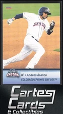 Andres Blanco 2018 Choice Colorado Springs Sky Sox #5 Colorado Springs Sky Sox