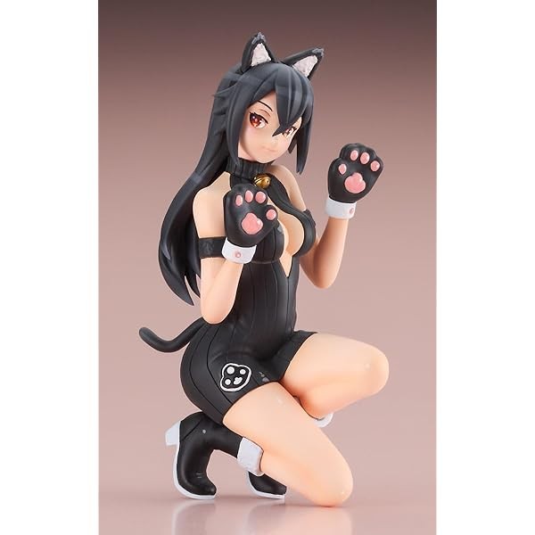 Hasegawa 1/12 Egg Girls Collection No.37 Haku Rinpha BLACK CAT REGIN FIGURE