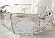 Rosenthal Versace Medusa Lumiere Glasschale eckig, ca 18 cm x 9 cm mit Signum