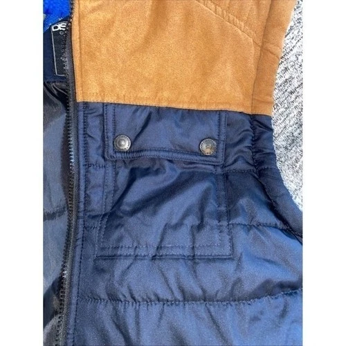 Distortion Clothing Jacket Vest Mens XL Hooded West Coast Skater Bro Bloke image 5