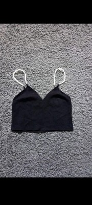 Top bauchfrei FB sister S 36 schwarz