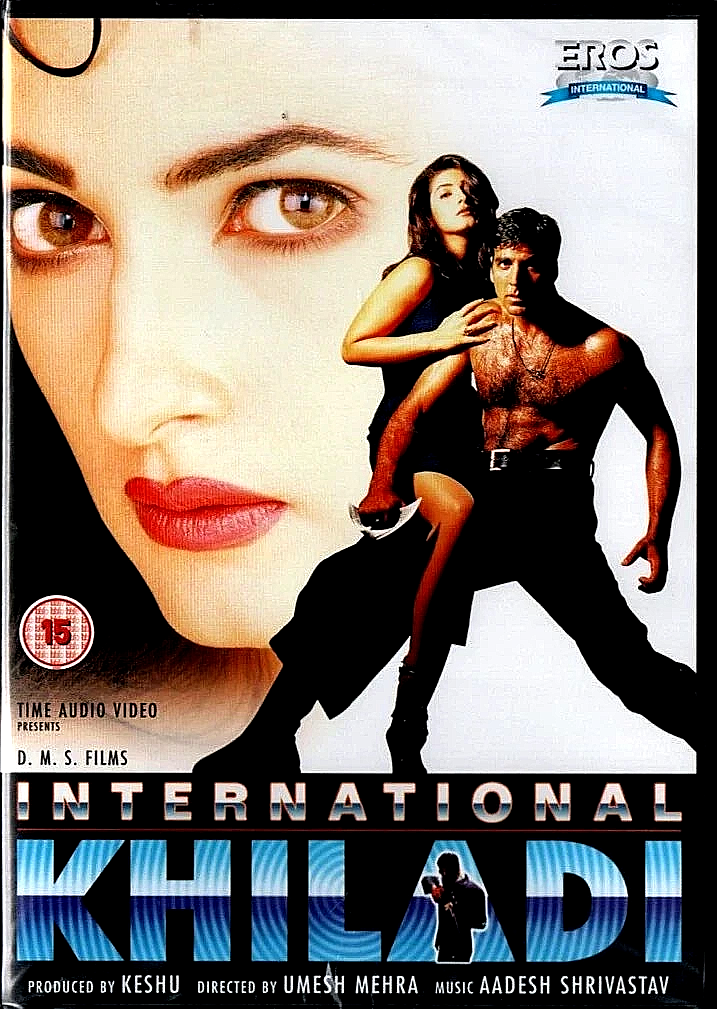 INTERNATIONAL KHILADI - BRAN NEW  BOLLYWOOD DVD - AKSHAY KUMAR - TWINKLE KHANNA