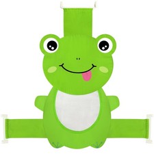 Baby Bath Seat Support Net, Quick Drying, Adjustable, Comfortable, Frog Green
