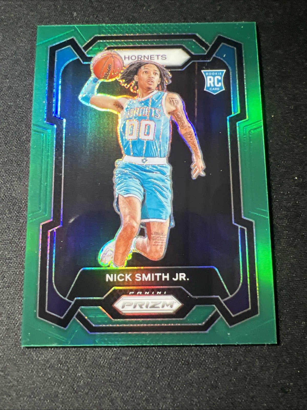 2023-24 Panini Prizm - Nick Smith Jr. #135 GREEN Prizm (RC)