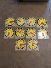 Judy Clocks 10 Mini Clocks For Classroom Time Telling 4" X 4.5"