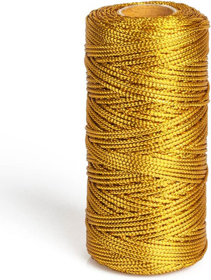 Metallic Cord Tinsel String Rope for Christmas Ornament Hanging, Decorating, DIY