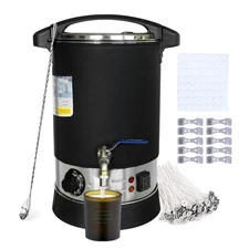TOAUTO Ｖ3 Wax Melter for Candle Making 12Lbs Large Electric Wax Melting Pot w...