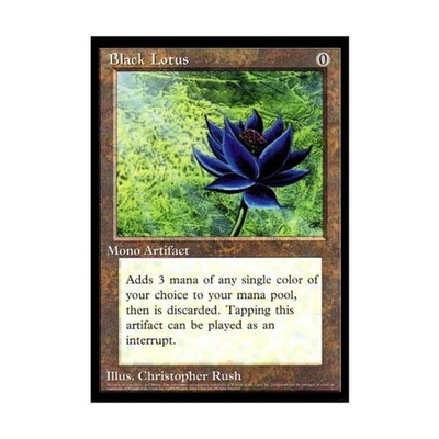 WotC MTG Oversize Cards Black Lotus (Oversized Promo) Fair