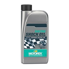 MOTOREX RACING SHOCK OIL 1L OLIO MONO AMMORTIZZATORE 3D RESPONSE TECHNOLOGY