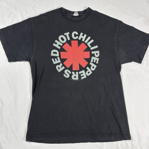 Vintage 2005 Red Hot Chili Peppers T Shirt Large Black RHCP Bravado Fade , Size L, $49.99