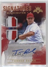 2017 Panini Diamond Kings DK Signatures Holo Gold /25 Tanner Roark Auto 5w7