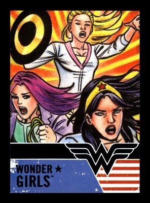 601. bombshells series 3 . #WG9 Emily Cassandra Woman . Wonder Girls . 2019 .PWE