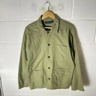 Polo Ralph Lauren Jacket Mens Large Green Chore Oi Polloi Shacket Overshirt RL