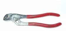 BLUE-POINT BY SNAP ON 4 1/2" RED HANDLE SLIP JOINT PLIERS - HTF
