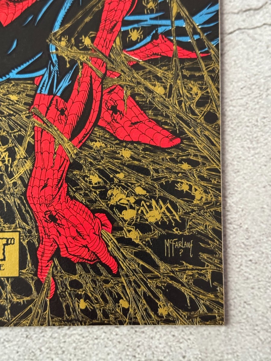 Spider-Man #1 Gold Cover 1990 Marvel | Todd McFarlane | Torment