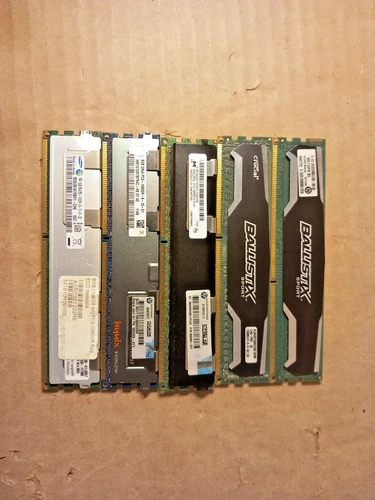 5 X  VARIOUS MAKES   8GB PC3 DDR3-1333 Server RAM