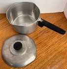 Vtg. Wagner Ware Sidney-O-Magnalite 4683 P Double Spout Saucepan w/Lid USA