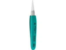Excelta 277-CE-ET - White Zirconia Ceramic Tipped Tweezer, 5.5'