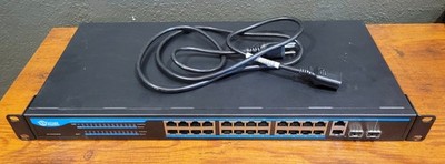 Watcher Products 24x10/100M + 2Gigabit Combo Port w/ 24 PoE Switch