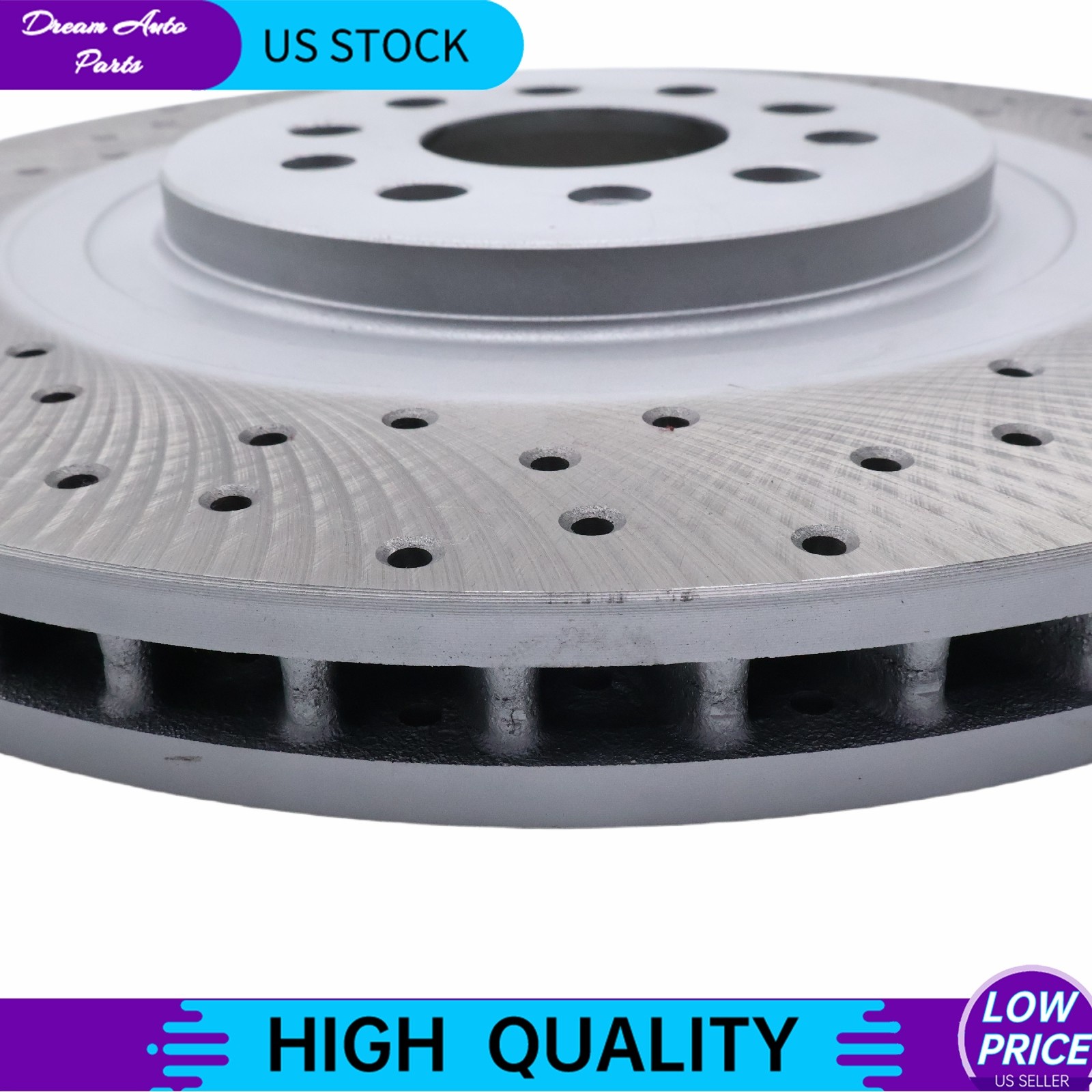 New Fit Maserati Ghibli Quattroporte Front Brake Rotors set of 2 670030935 US