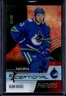 2021-22 Upper Deck Synergy Quinn Hughes Exceptional Phenoms Green #/99 Canucks