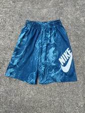 Boys Nike SB Skateboarding Mesh Athletic Shorts Water Pattern Size Youth M