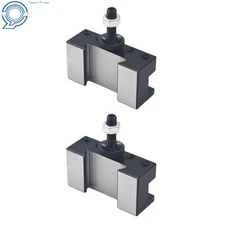 2 Pack OXA #1 250-001 CNC Quick Change Turning Facing Lathe Tool Post Holder