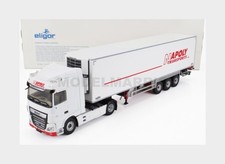 ELIGOR 117733 DAF - XF 460 MY17 TRUCK SEMI-FRIGO NAPOLY TRANSPORTS 2017 - WHITE