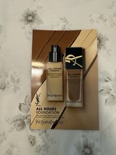 Yves Saint Laurent All Hours Foundation Luminous Matte 6 Shades Sample Card