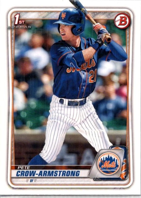 2020 Bowman Draft #BD-72 Pete Crow-Armstrong