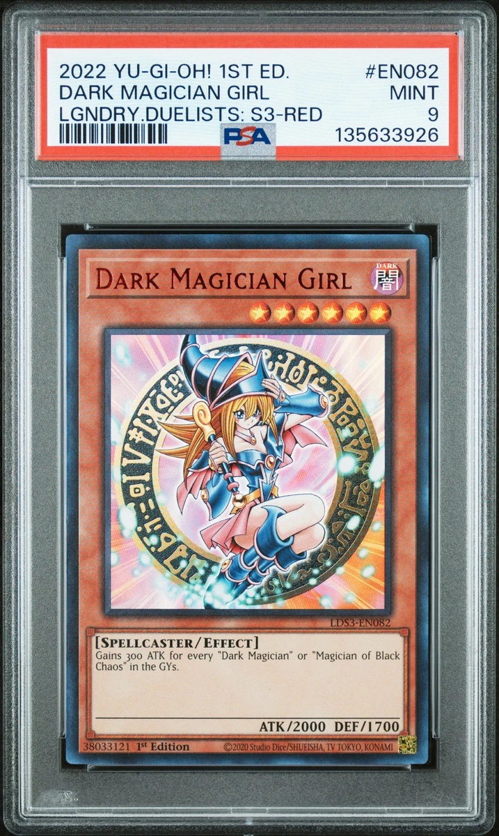 Dark Magician Girl Yu-Gi-Oh! TCG Professional Sports Authenticator