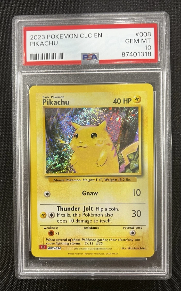 Pikachu 008/034 Trading Card Game Classic for sale | eBay
