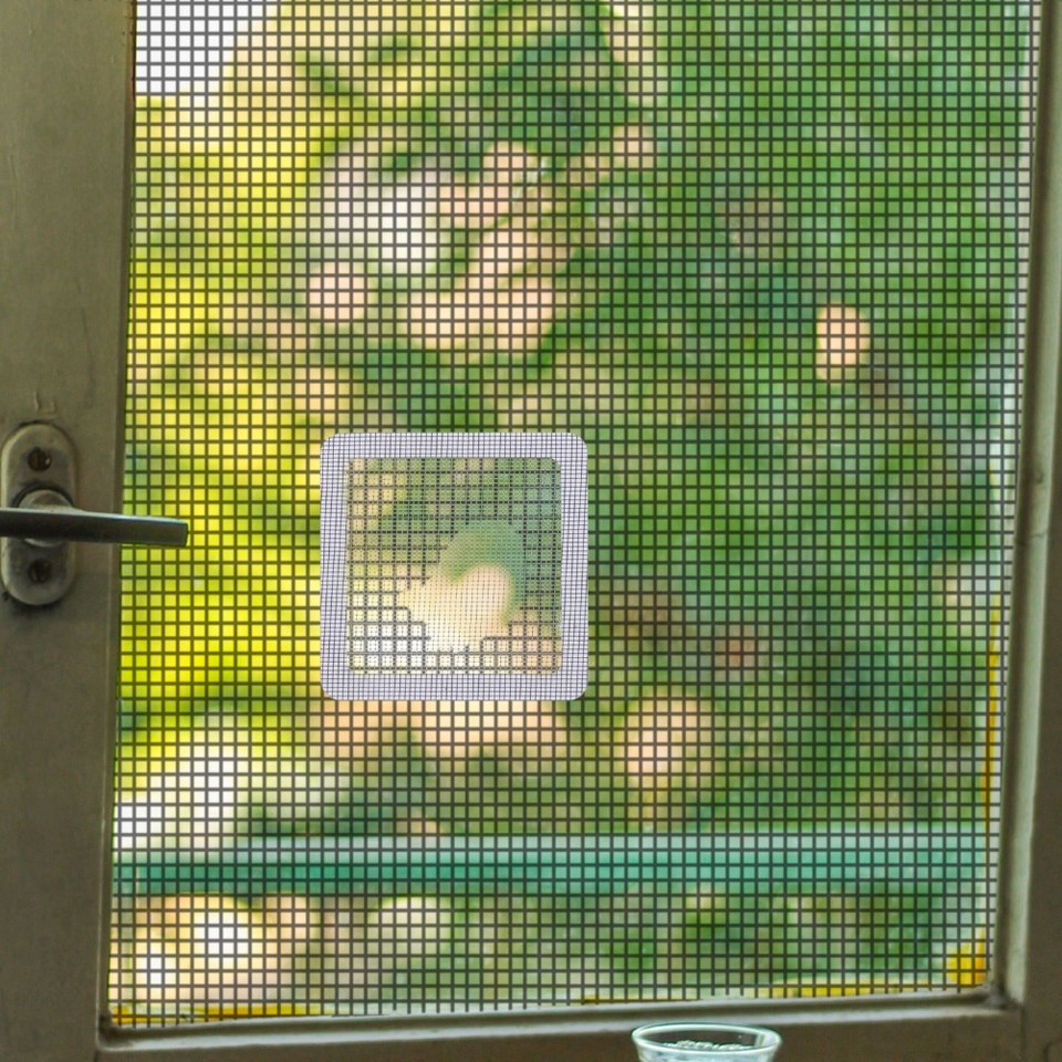 Window Screen Repair Kit Hole Stickers Tape Door Patches for Holes ...