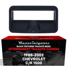 Master Tailgaters Black Tailgate Bezel with Backup Camera Replacement for Che...