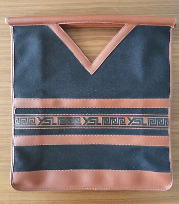 YVES SAINT LAURENT Faltbare Tasche Clutch, Vintage