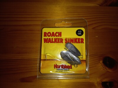 Northland Fishing Tackle Lindy Rig Weight Roach Walking Sinker 1/2 oz  Size NEW