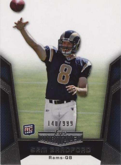 2010 Topps Unrivaled Sam Bradford #143 - 1 of 2