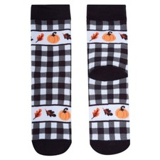 Lot of 12 Pair NWT Seasonal Two Styles Black  Navy Women Comfort Novelty Socks