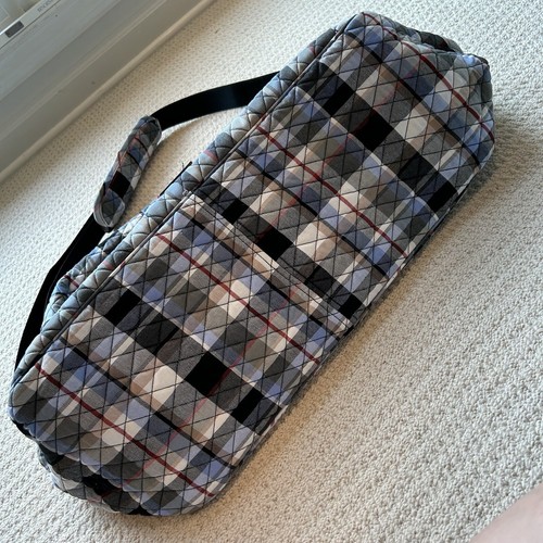 NWT Vera Bradley Grand Traveler Bag in Perfectly Plaid - Picture 2 of 12