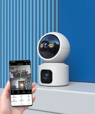 WiFi PTZ Tuya Innen Kamera mit doppelt Linse 4MP Smart Life & Tuya Smart
