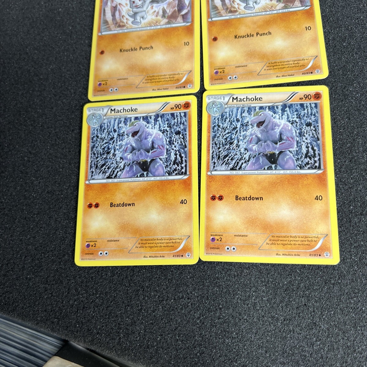 Machoke 41/83 Machop 40/83 Generations Pokemon Card Non-Holo 4 | eBay