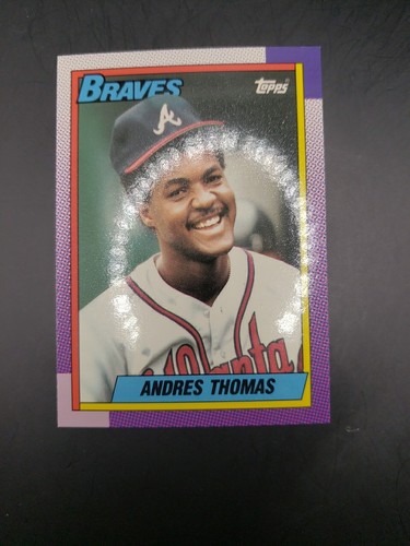 1990 Topps Tiffany Baseball Atlanta Braves- 6 Cards Mint Condition - Picture 5 of 8