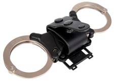 Peter Jones Handcuff Holder With Klick Fast 50mm Belt Dock - Security/Police